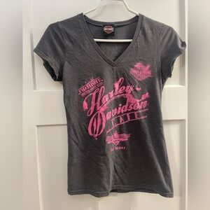 Harley-Davidson Cafe Las Vegas Women’s V-Neck Tee